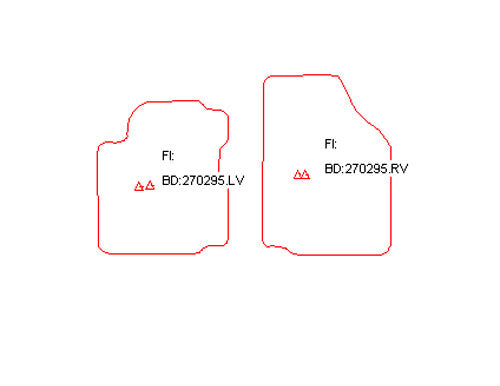 Automatten Ford Fiesta (1994-1995)