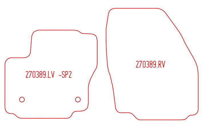 Automatten Ford Galaxy (2006-2015)