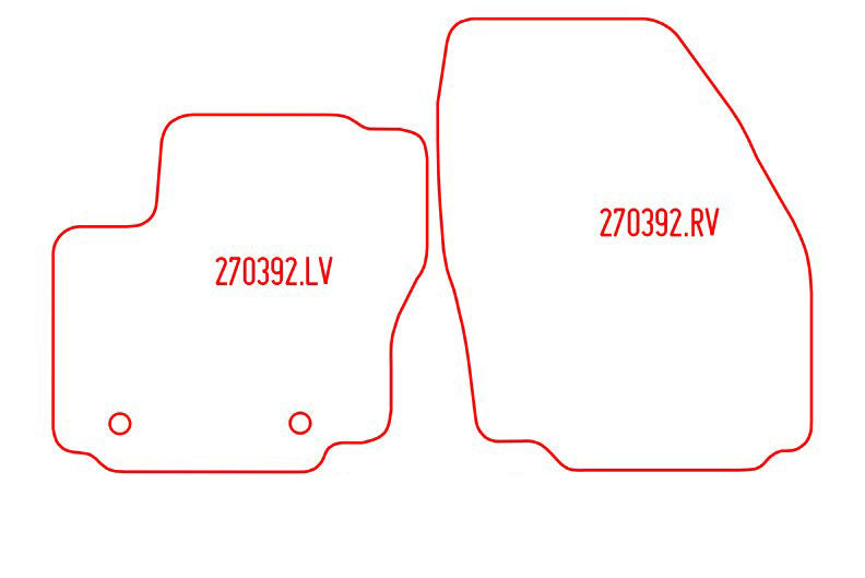 Automatten Ford Galaxy (2006-2015)