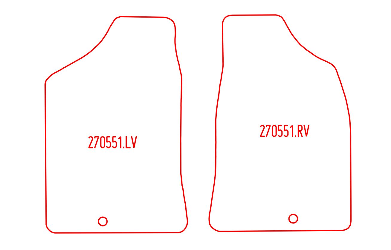 Automatten Ford Ranger (1998-2011)