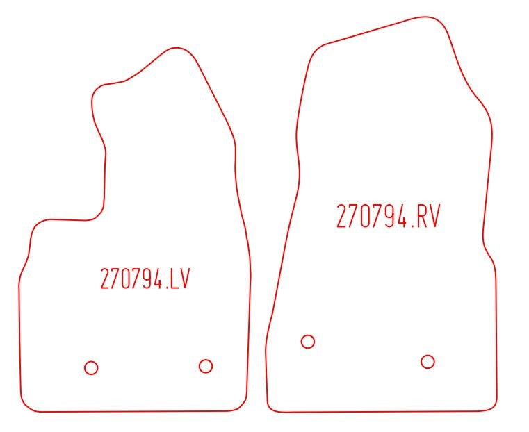 Automatten Ford Transit (2014-Heden)
