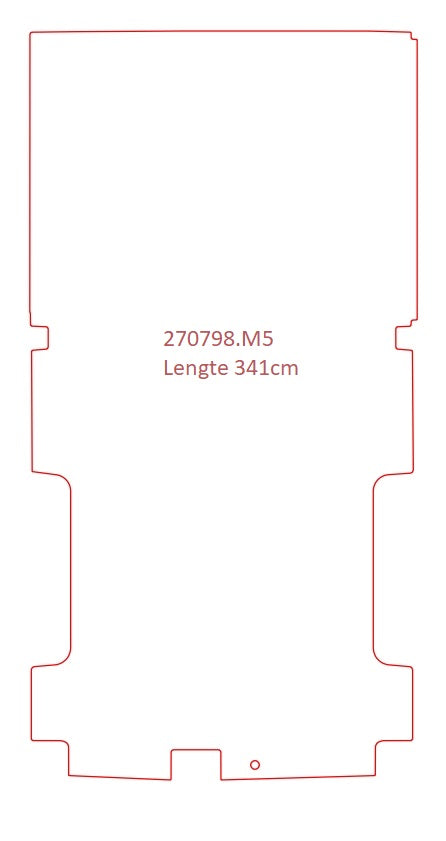 Laadvloermat Ford Transit (2014-Heden)