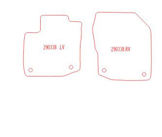 Automatten Honda Civic hatchback / Civic sedan / Civic stationwagon (2013-2016)