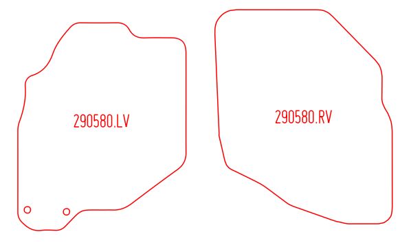 Automatten Honda Jazz (2002-2008)