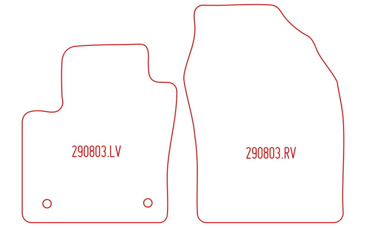 Automatten Toyota C-HR (2024-Heden)
