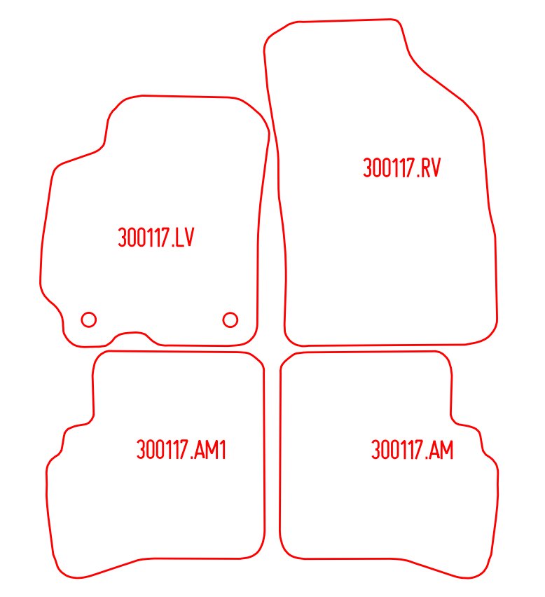 Automatten Hyundai Atos (2003-2008)