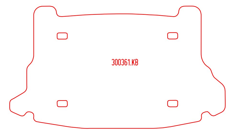 Kofferbakmat Hyundai Tucson (2004-2010)