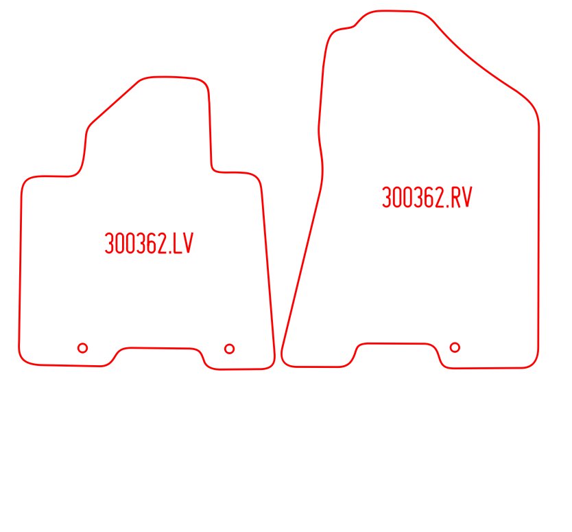 Automatten Hyundai Nexo (2018-Heden)