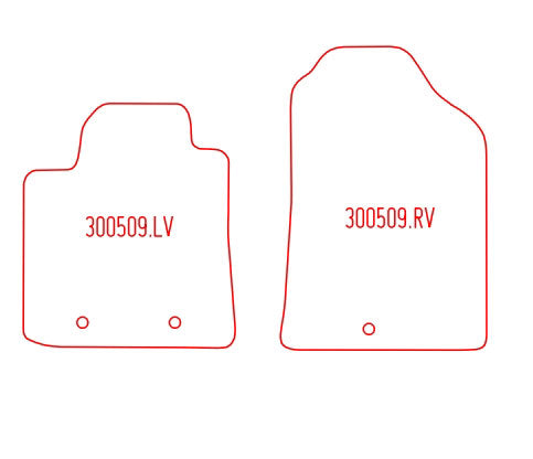Automatten Hyundai i10 (2014-2020)