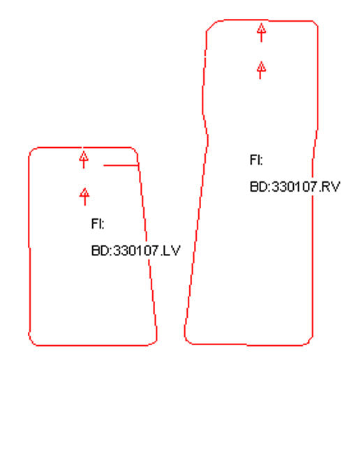 Automatten Jaguar XJ (serie 2) (1973-1979)