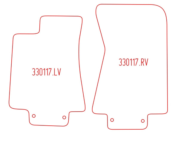 Automatten Jaguar XJ (X350) / XJ (X358) (2007-2007)