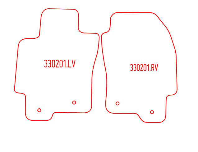 Automatten Jaguar X-Type sedan / X-Type Estate stationwagon (2004-2010)