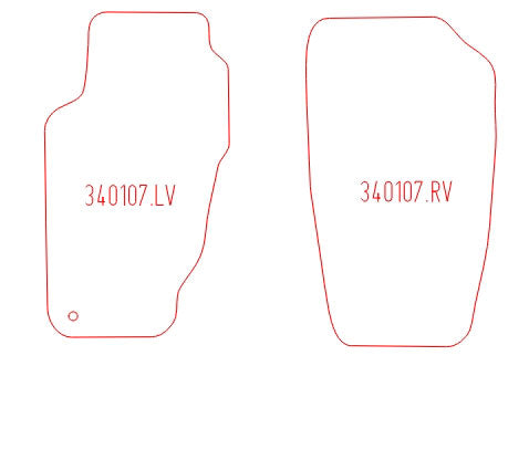 Automatten Jeep Cherokee (2005-2005)