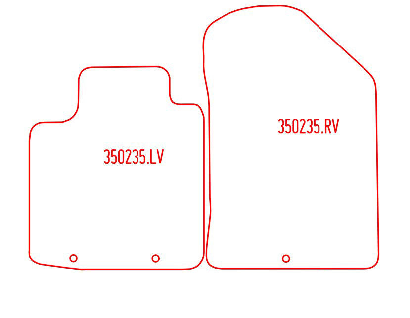 Automatten Kia Picanto (2011-2017)