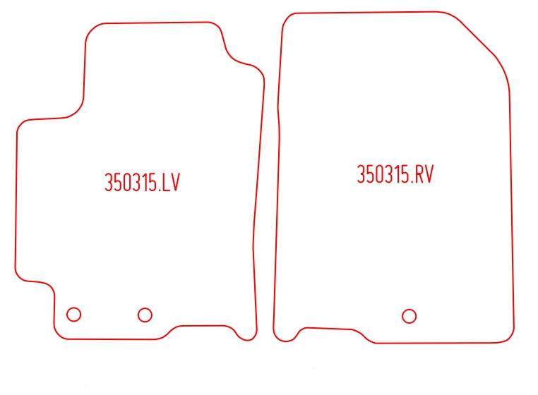 Automatten Kia Rio (2017-Heden)