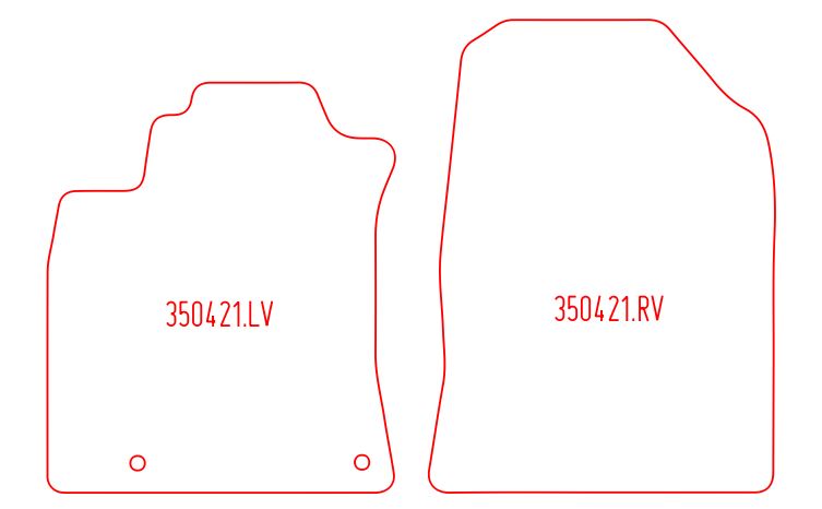 Automatten Kia XCeed (2019-Heden)