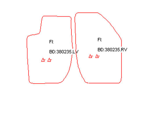 Automatten Lancia Thema sedan / Thema stationwagon (1989-1992)