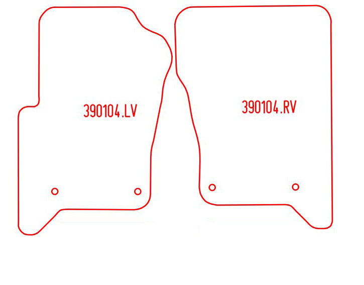 Automatten Land Rover Discovery III (2004-2010)
