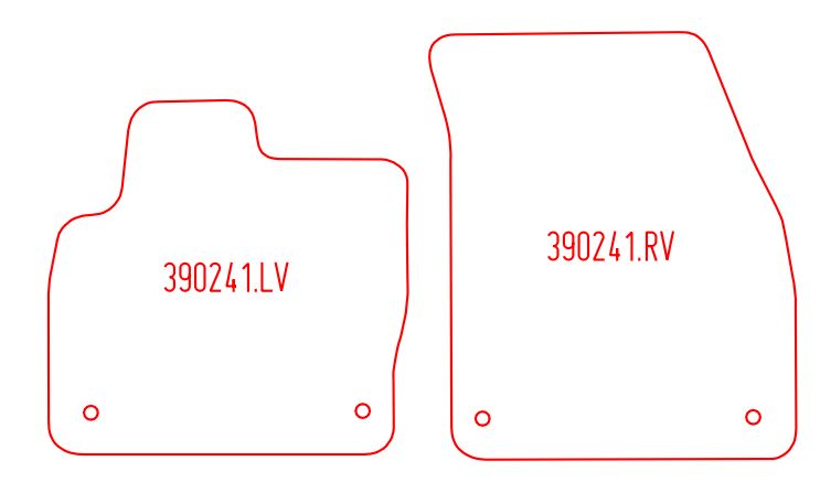 Automatten Land Rover Range Rover Evoque (2015-2019)