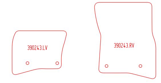 Automatten Land Rover Defender 110 / Defender 130 / Defender 90 (2021-Heden)