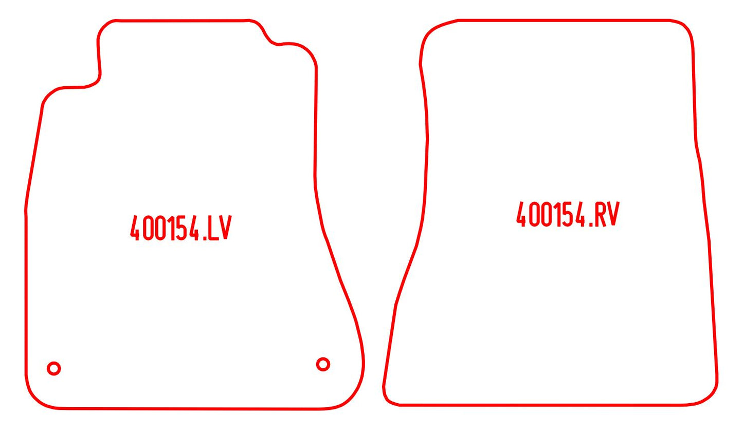 Automatten Lexus IS C (2009-2014)