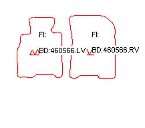 Automatten Mazda Xedos 9 (2001-1998)