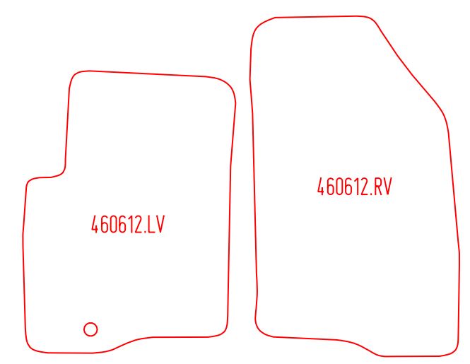 Automatten Mazda 2 (2003-2007)