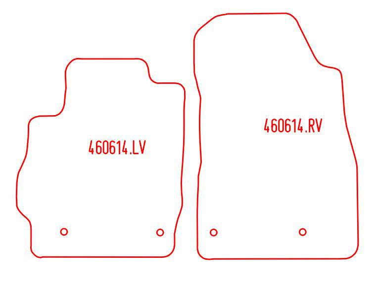 Automatten Mazda 2 (2007-2014)