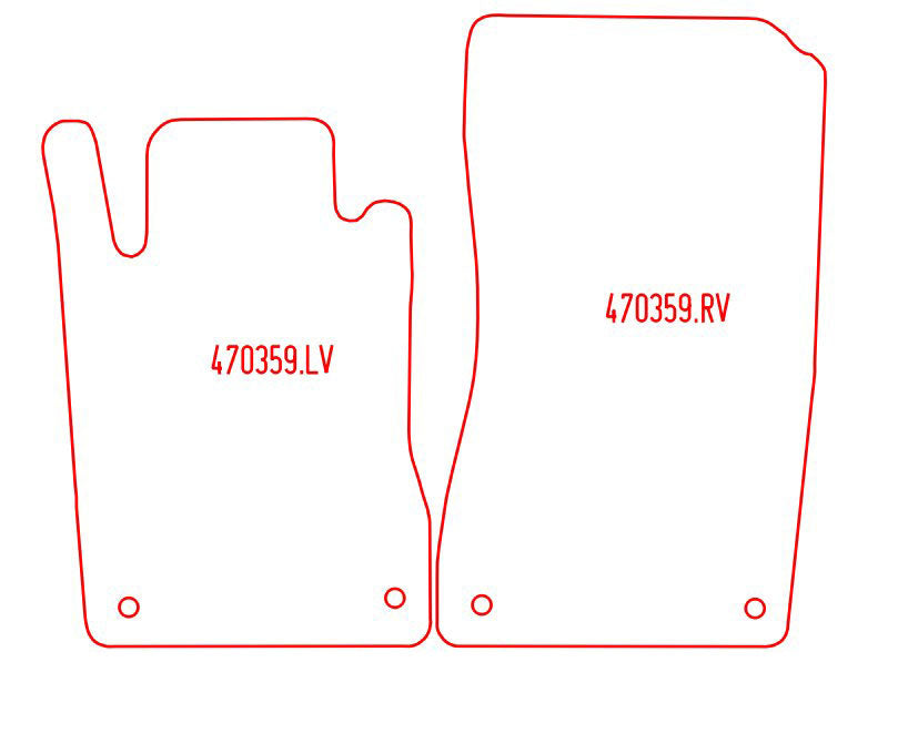 Automatten Mercedes CLS C219 (2004-2010)