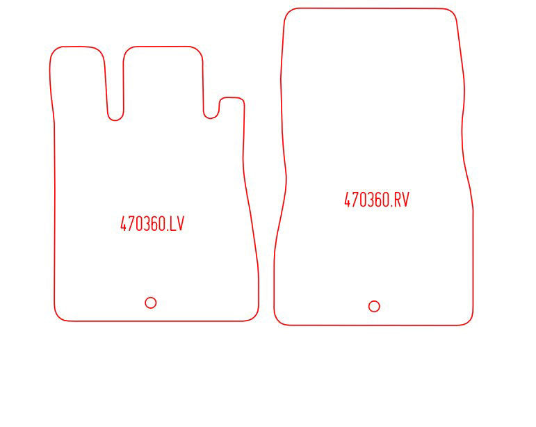 Automatten Mercedes CL C215 (2000-2006)