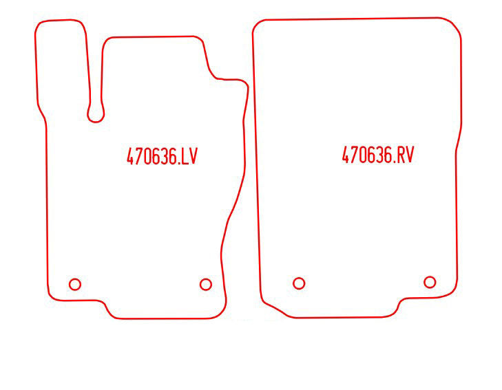 Automatten Mercedes GLE (W166) suv / GLE coupe (C292) coupe (2015-2019)