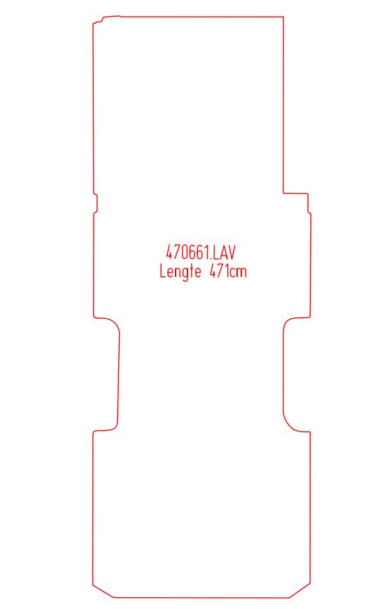 Laadvloermat Mercedes Sprinter (2018-2018)