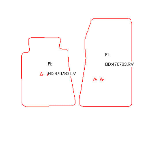Automatten Mercedes 190-serie (W201) (1982-1993)