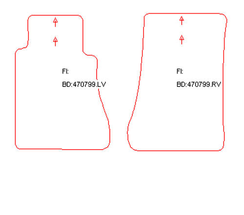 Automatten Mercedes 200-serie (W123) (1976-1986)