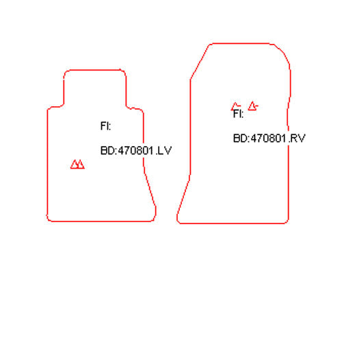Automatten Mercedes 200-serie (W124) sedan / 200-serie (W124) Combi stationwagon (1986-1993)