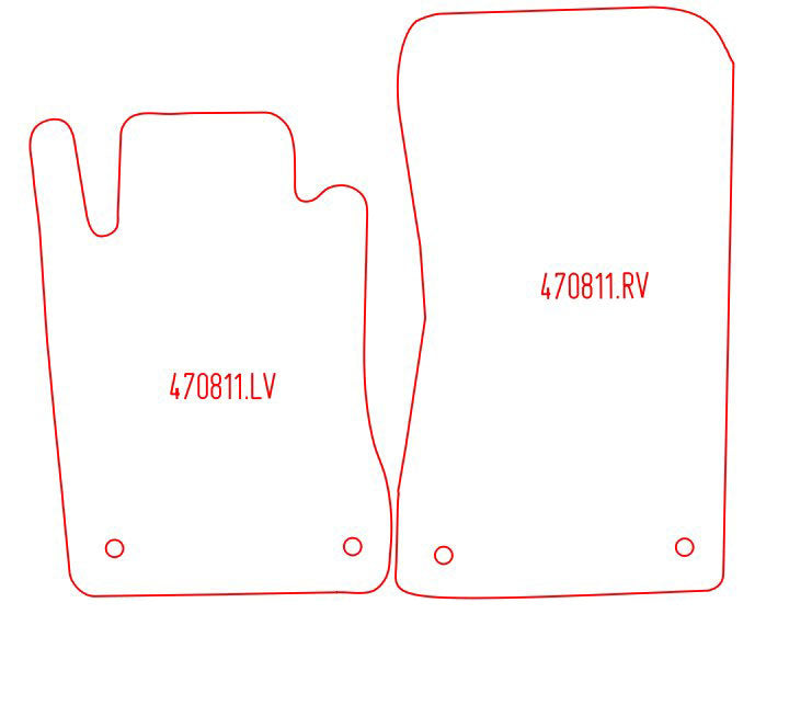 Automatten Mercedes E-klasse W211 sedan / E-klasse W211 Combi stationwagon (2003-2009)