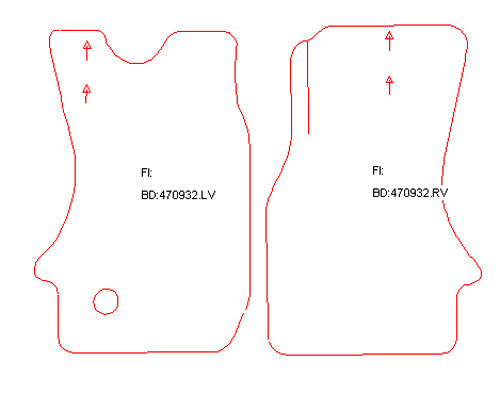 Automatten Mercedes Vario (1998-2013)