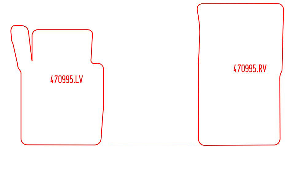 Automatten Mercedes G-klasse W460 (LWB) (1979-1990)