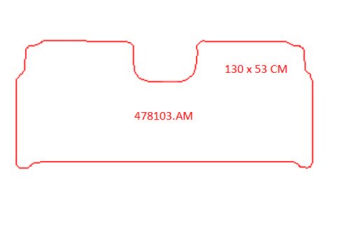 Automatten Mercedes Vito 639 (dubbel cabine Mixto XL) (2003-2014)