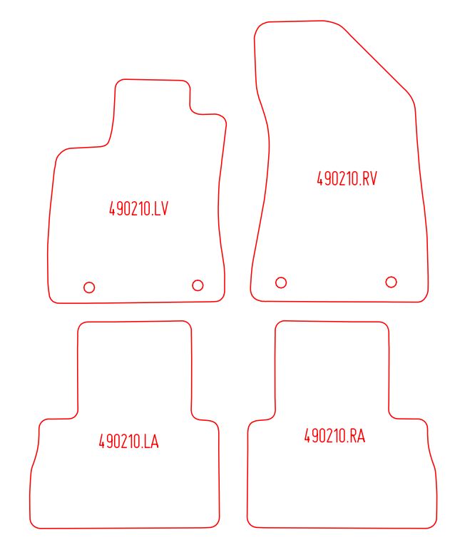 Automatten MG ZS-EV (2019-2024)