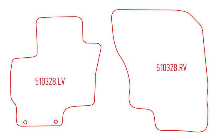 Automatten Mitsubishi Outlander III (PHEV) (2013-2021)