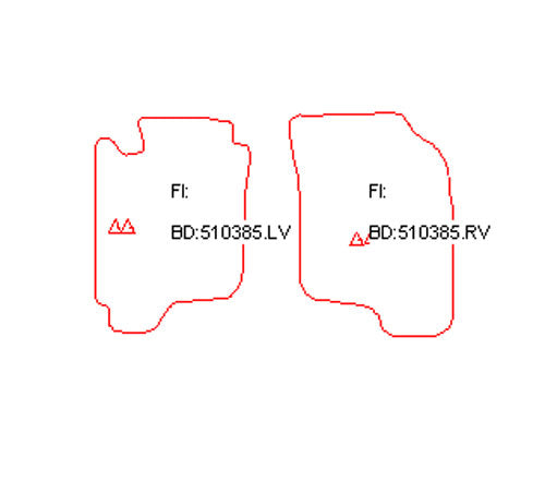 Automatten Mitsubishi Sigma sedan / Sigma Station Wagon stationwagon (1993-1996)