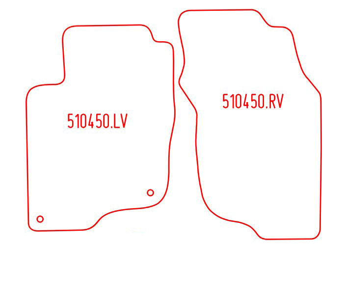 Automatten Mitsubishi Space Star (1998-2006)