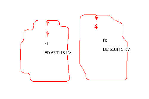 Automatten Nissan Almera (2000-2007)