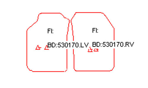 Automatten Nissan 100 NX (1991-1996)