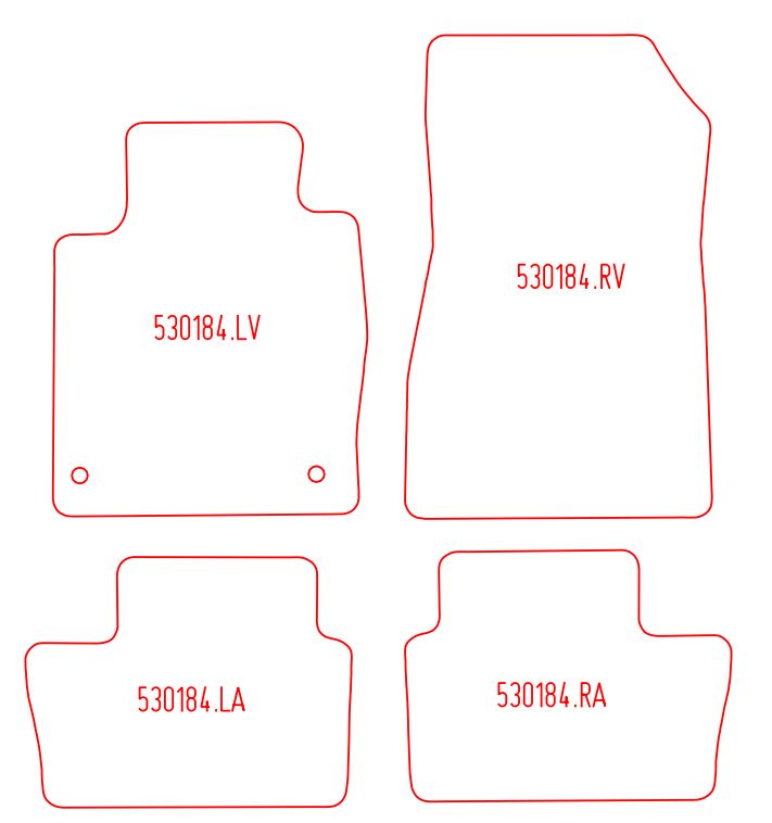 Automatten Nissan Juke (2019-Heden)
