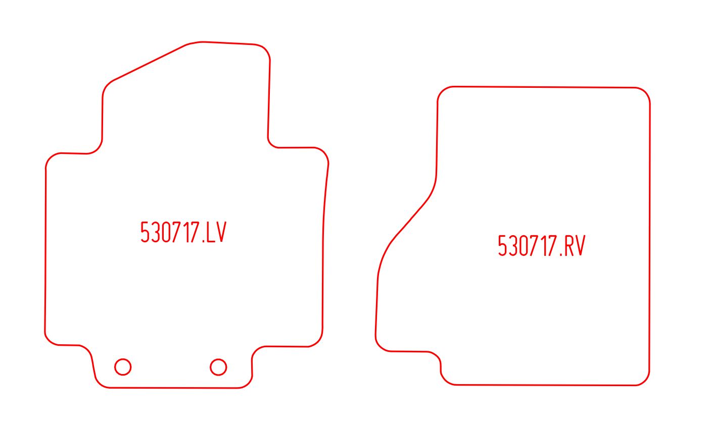 Automatten Nissan e-NV200 (2014-Heden)