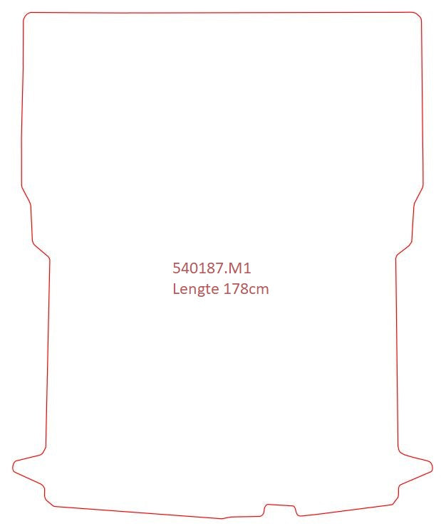 Laadvloermat Fiat Doblo (2010-2022)