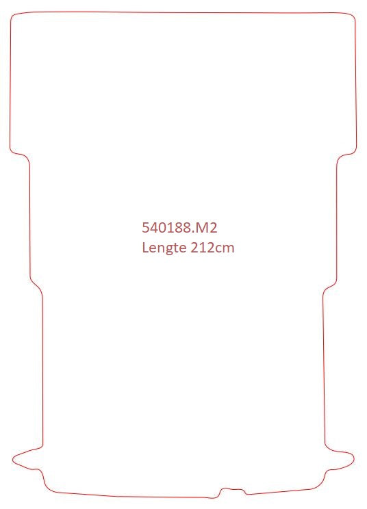 Laadvloermat Fiat Doblo (2010-2022)