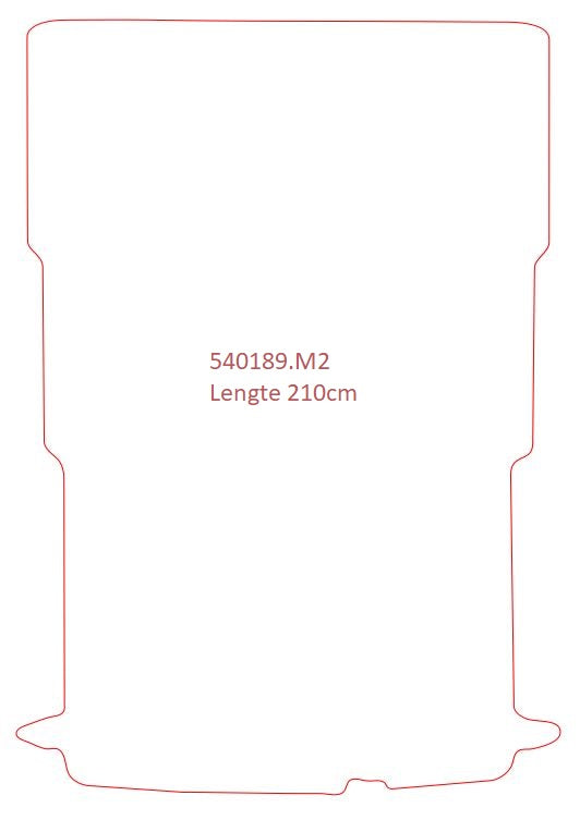 Laadvloermat Fiat Doblo (2010-2022)